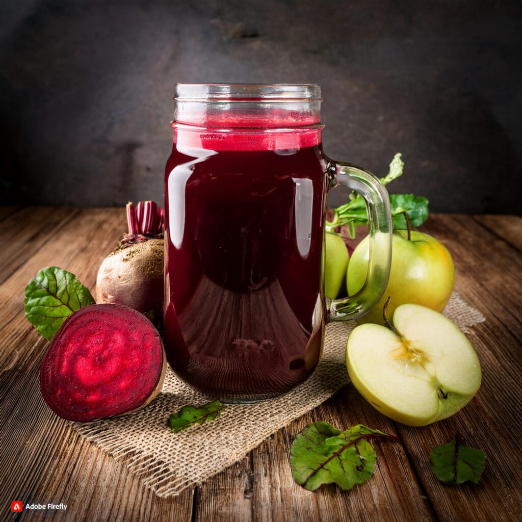 Beetroot and Apple Juice