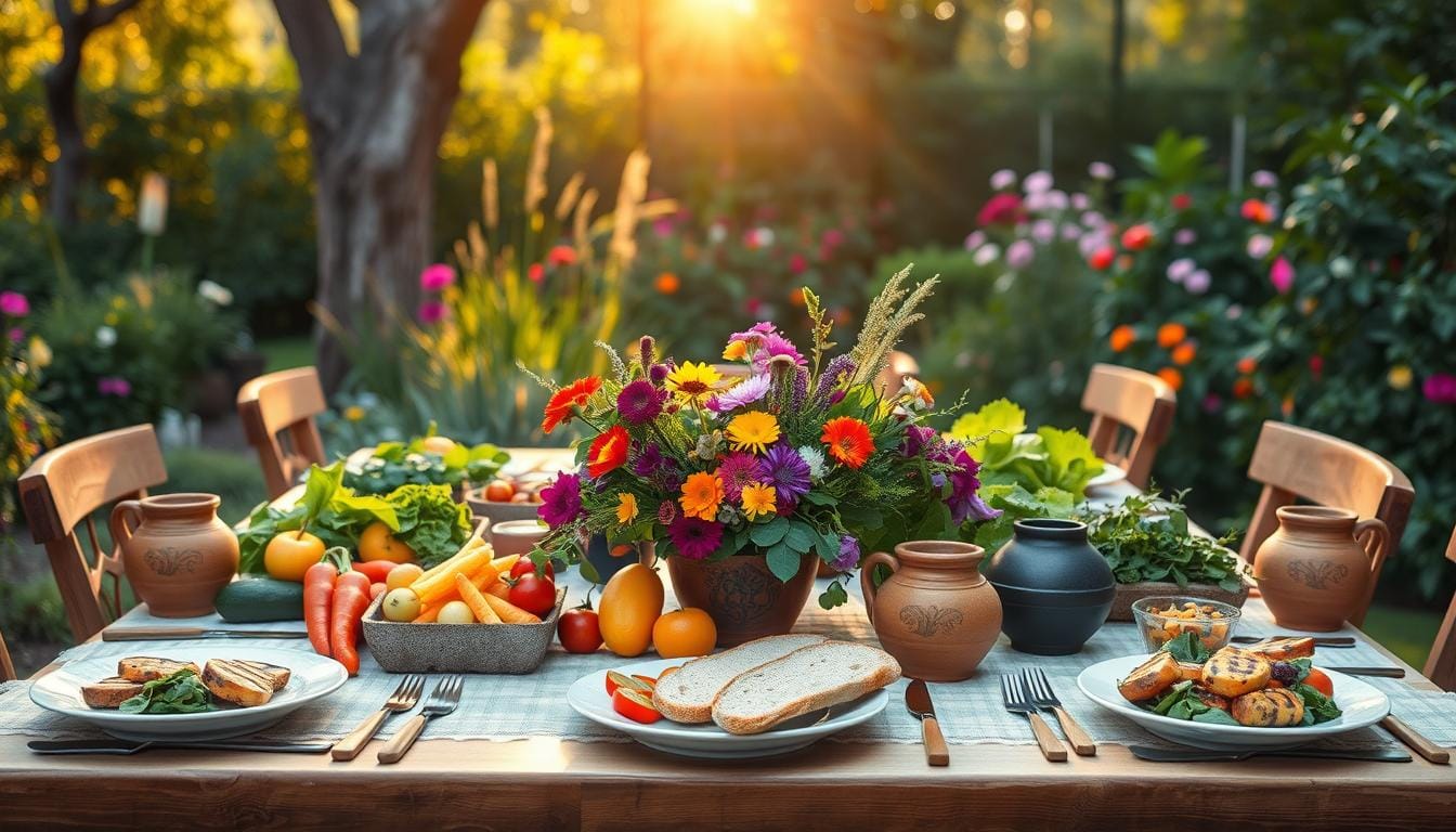 garden-to-table dinner recipes, seasonal produce meals, fresh flavors