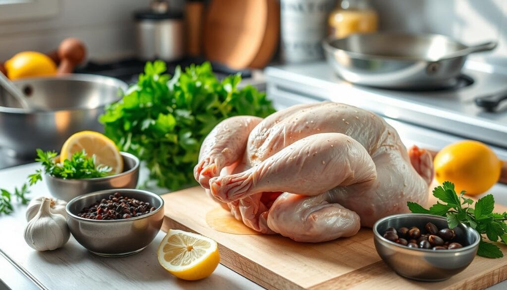 how to cook brined chicken