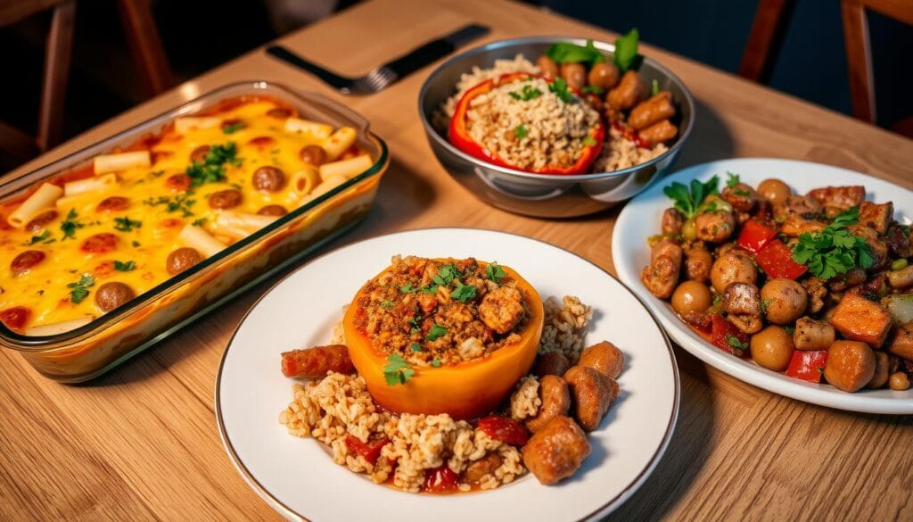 recipes using ground sausage