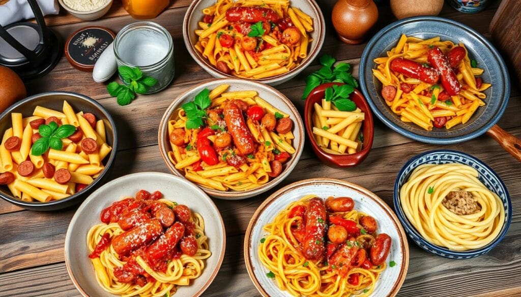sausage pasta ideas