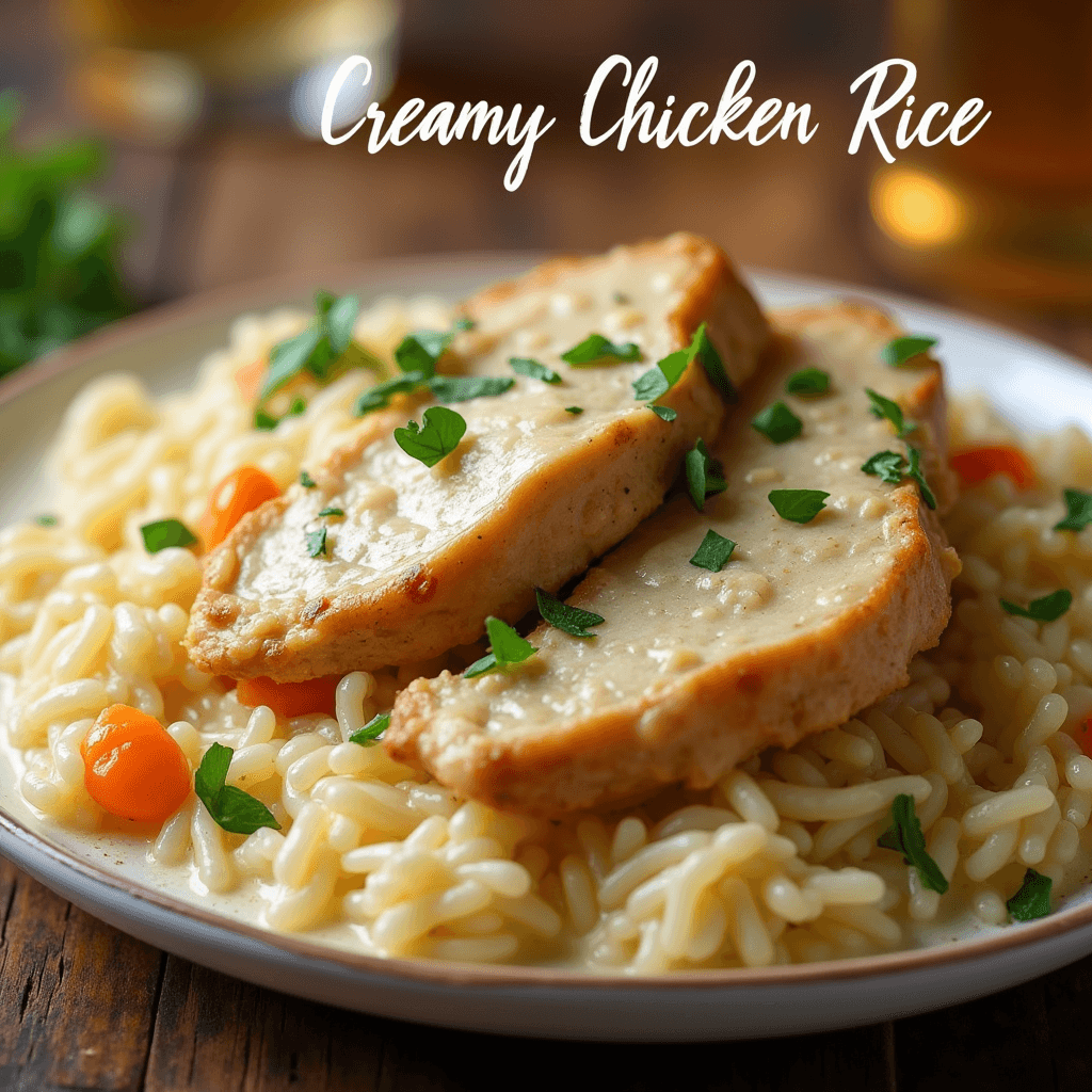 Creamy Chicken Rice