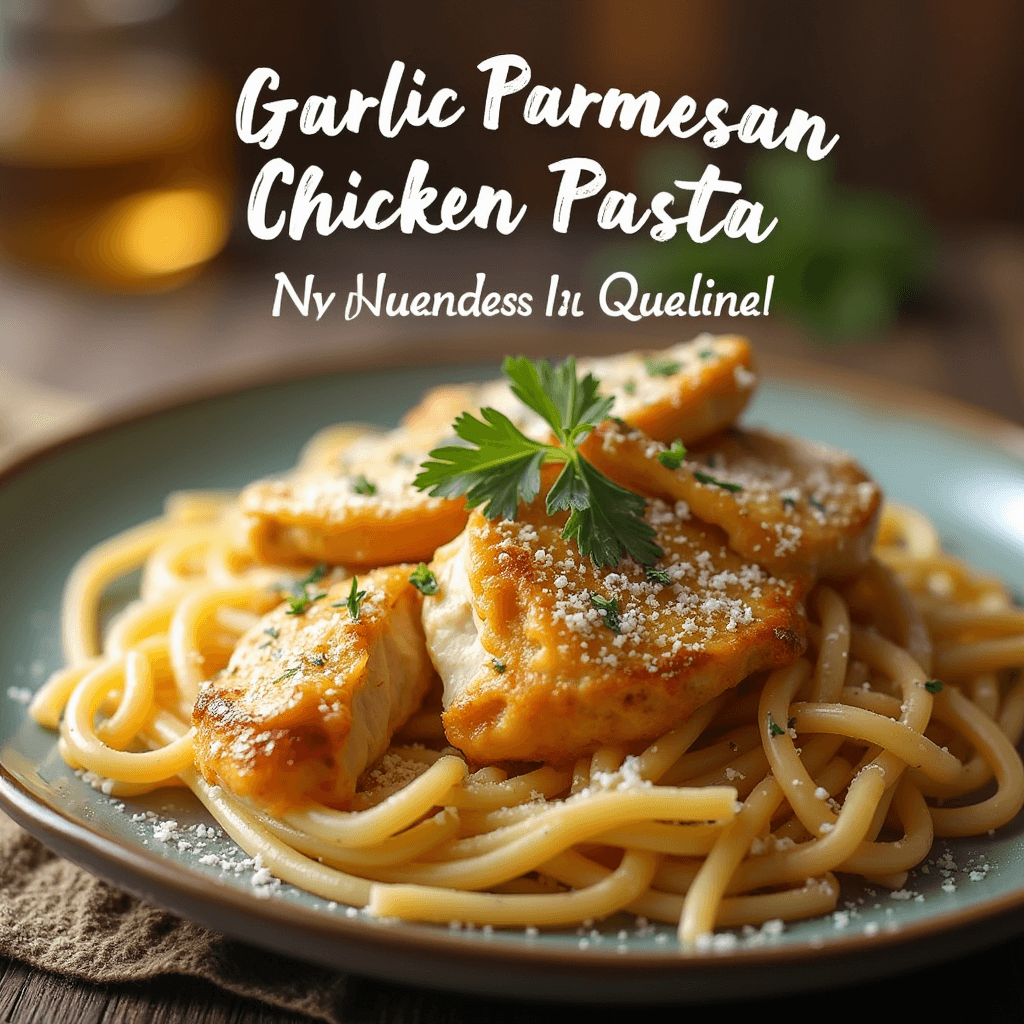 Garlic Parmesan Chicken Pasta
