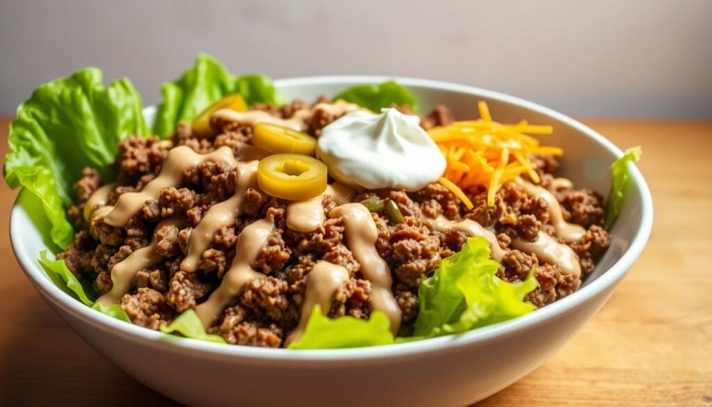 Big Mac Salad bowl Big Mac Salad bowl