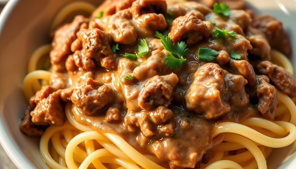 Instant Pot Ground Beef Stroganoff Instant Pot Ground Beef Stroganoff