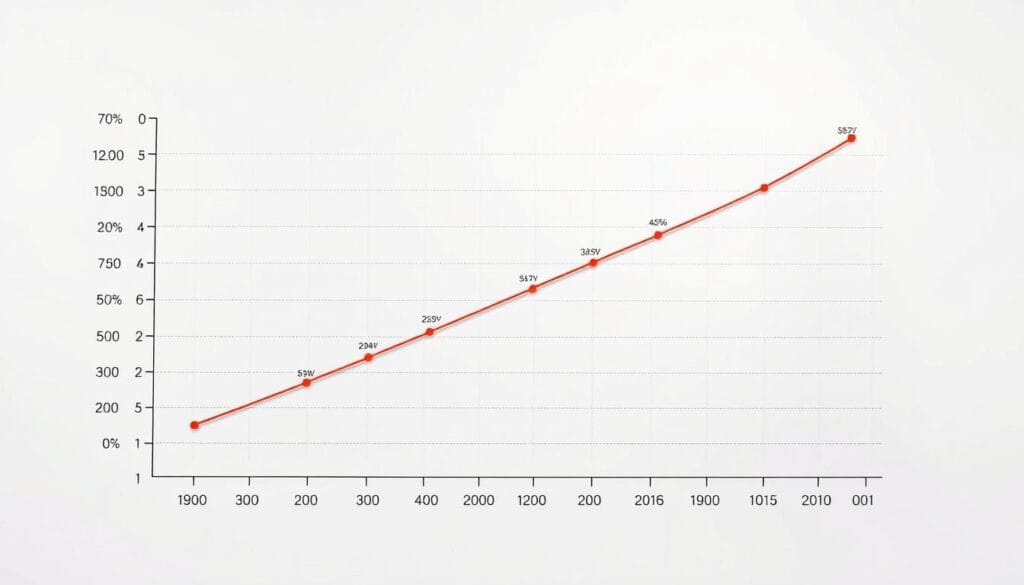 Scientific graph showing weight loss correlation with consistent calorie tracking Scientific graph showing weight loss correlation with consistent calorie tracking