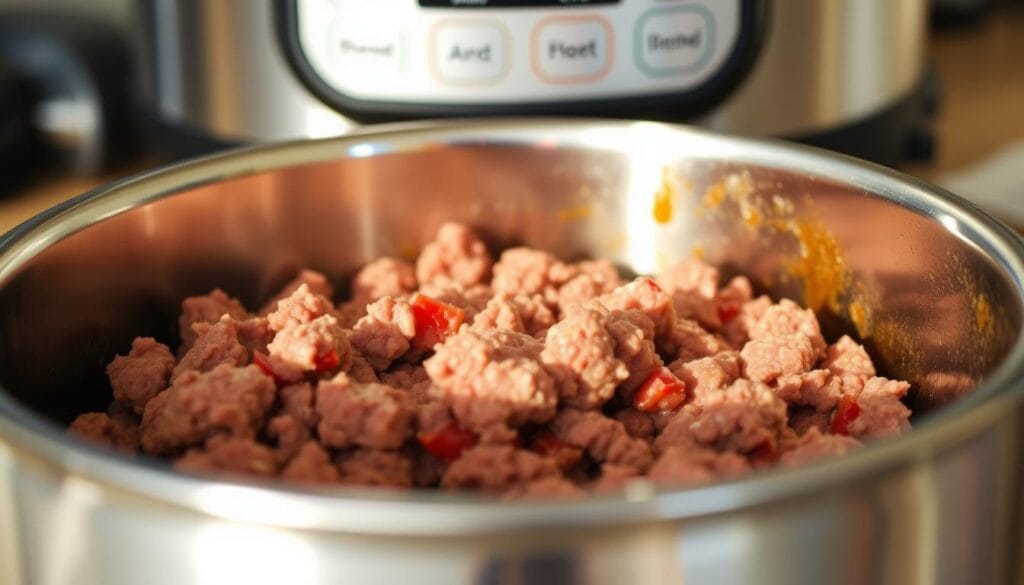 cooking ground beef in instant pot cooking ground beef in instant pot