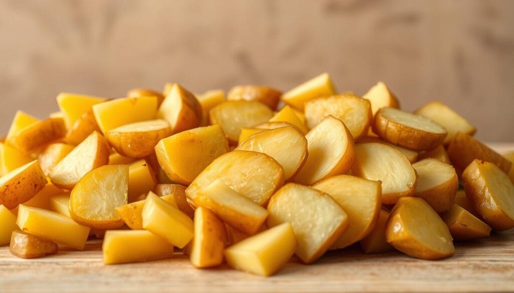 cut potatoes cut potatoes