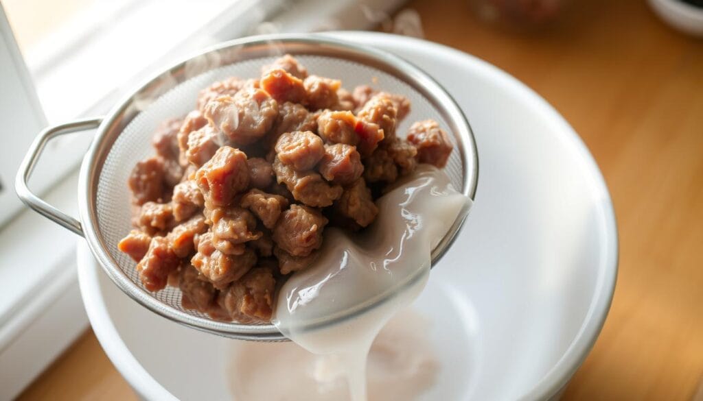 draining ground beef fat draining ground beef fat