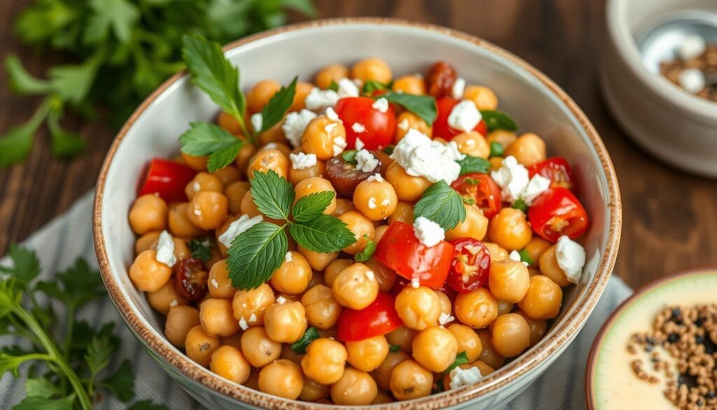 gluten free Mediterranean chickpea salad recipe gluten free Mediterranean chickpea salad recipe