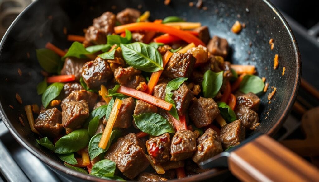 gluten free thai basil beef recipe