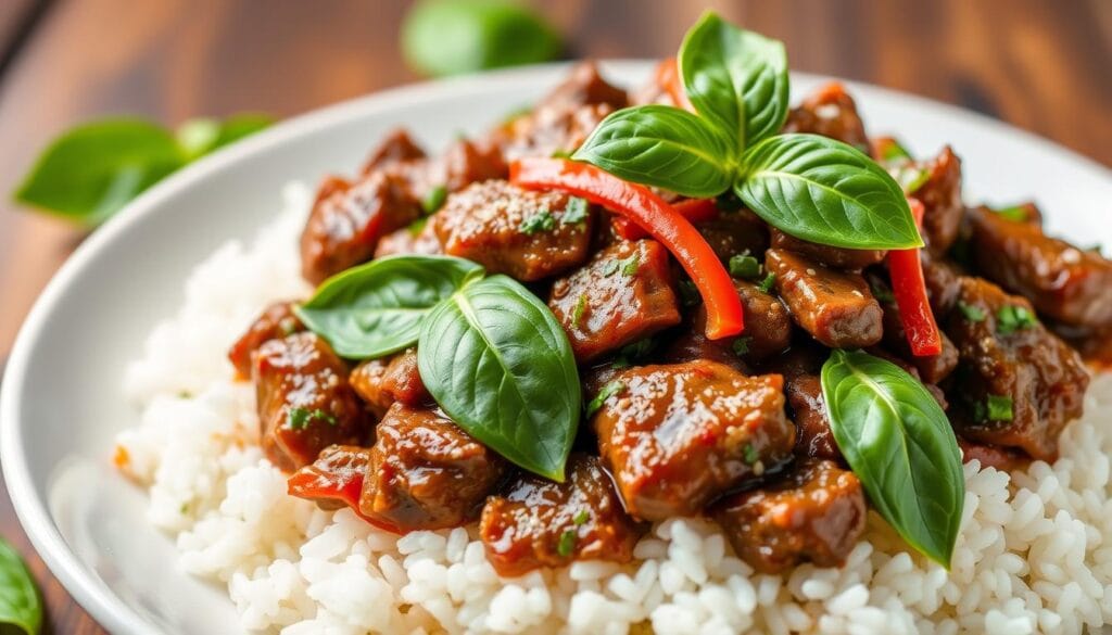 gluten free thai basil beef recipe gluten free thai basil beef recipe