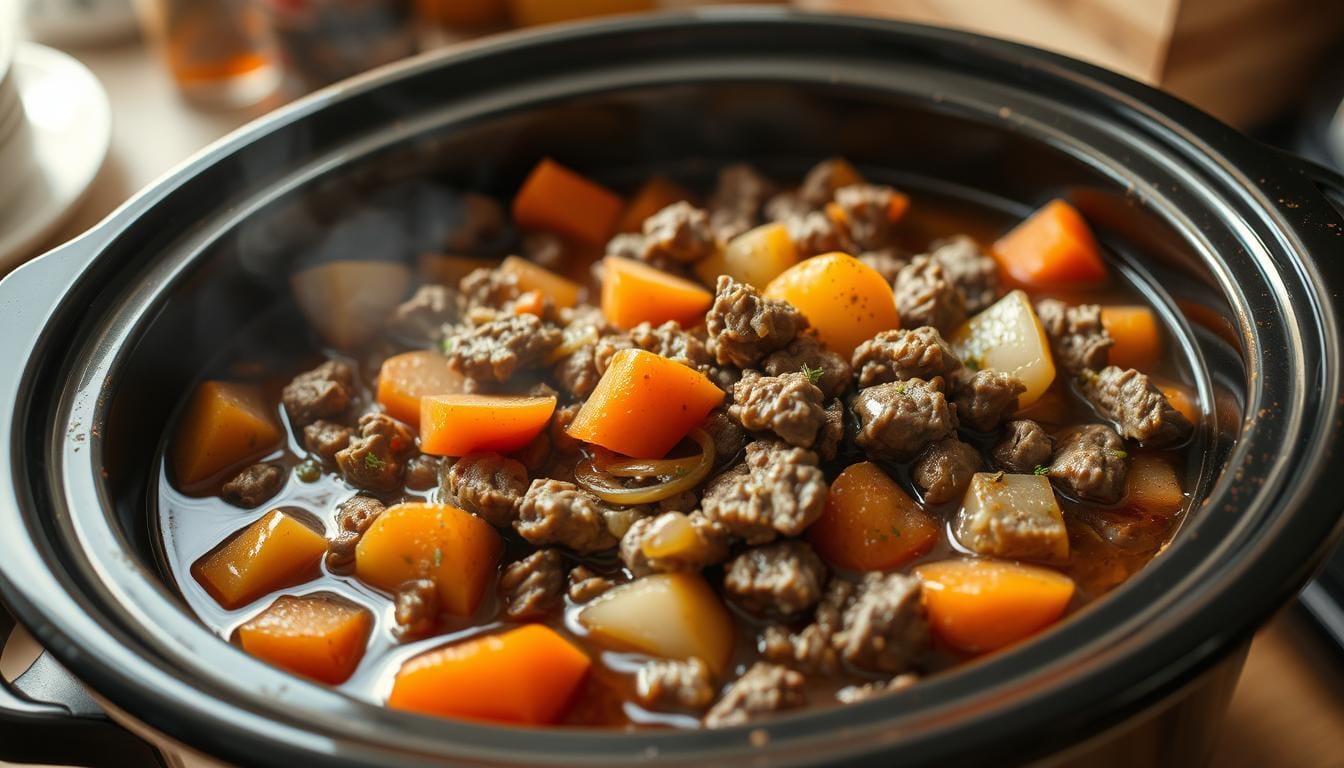 hamburger crockpot dishes