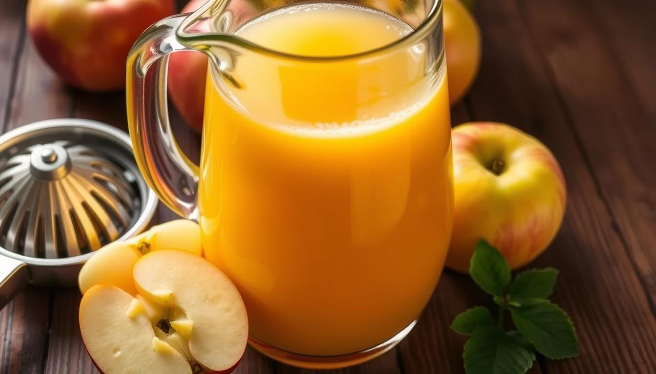 how to make apple juice