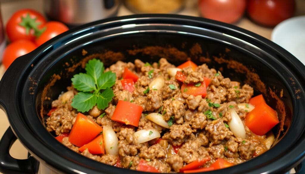 italian ground beef crockpot recipes italian ground beef crockpot recipes