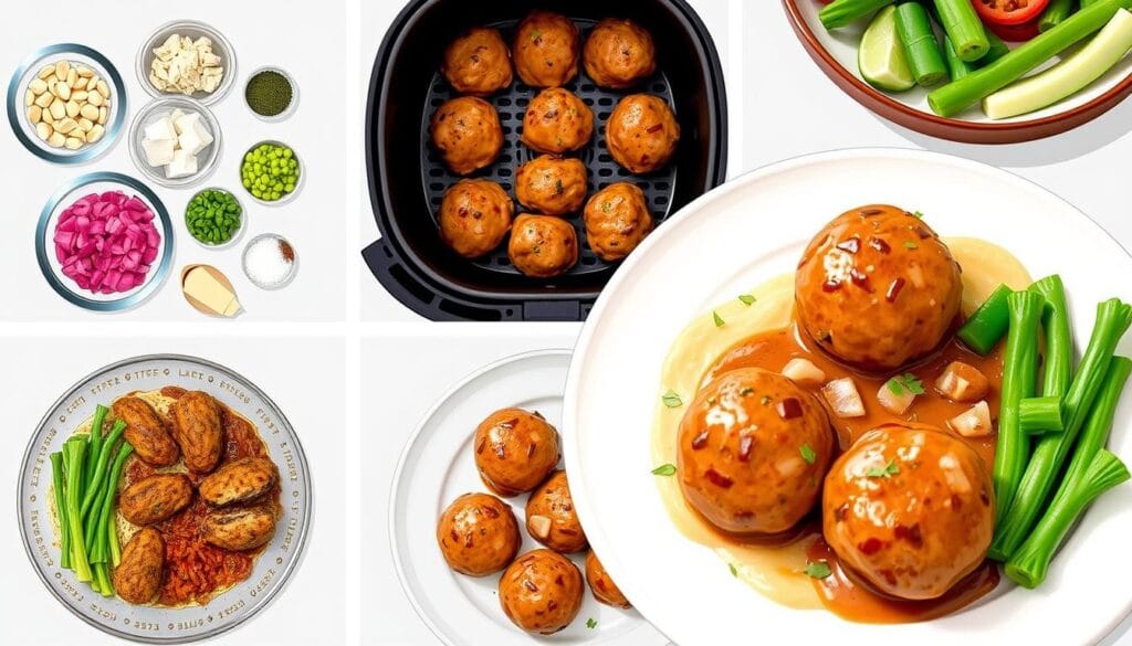 keto air fryer meatballs recipe keto air fryer meatballs recipe