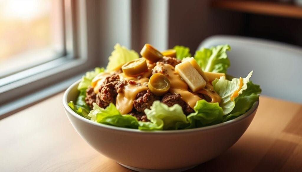 keto big mac salad
