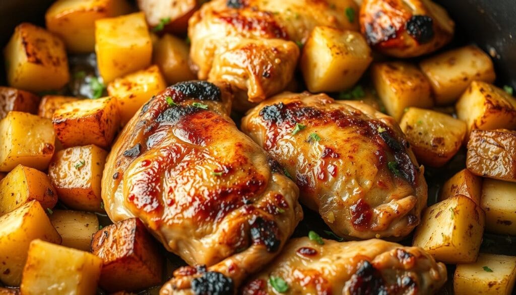lemon garlic chicken and potatoes lemon garlic chicken and potatoes