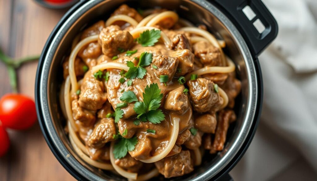 low calorie instant pot beef stroganoff low calorie instant pot beef stroganoff