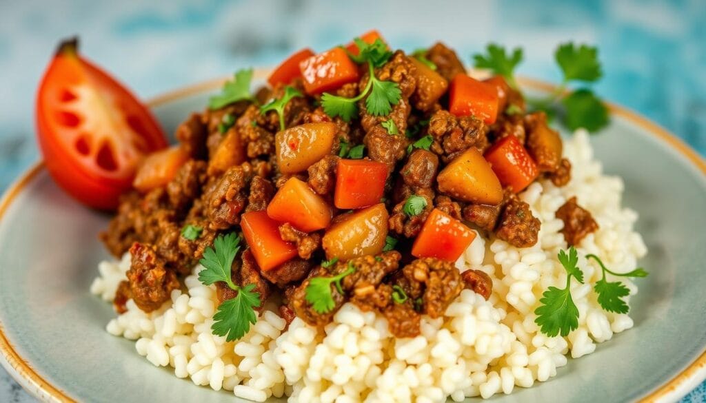 low carb Cuban picadillo low carb Cuban picadillo