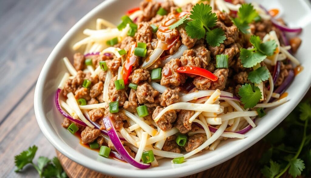 low carb asian beef slaw recipe low carb asian beef slaw recipe