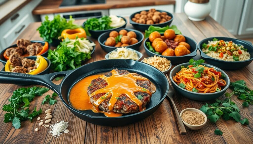 low carb hamburger meat recipes