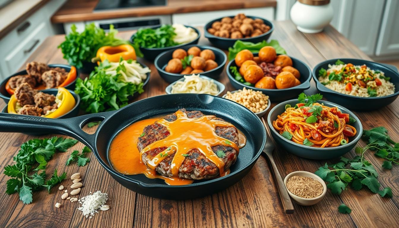 low carb hamburger meat recipes