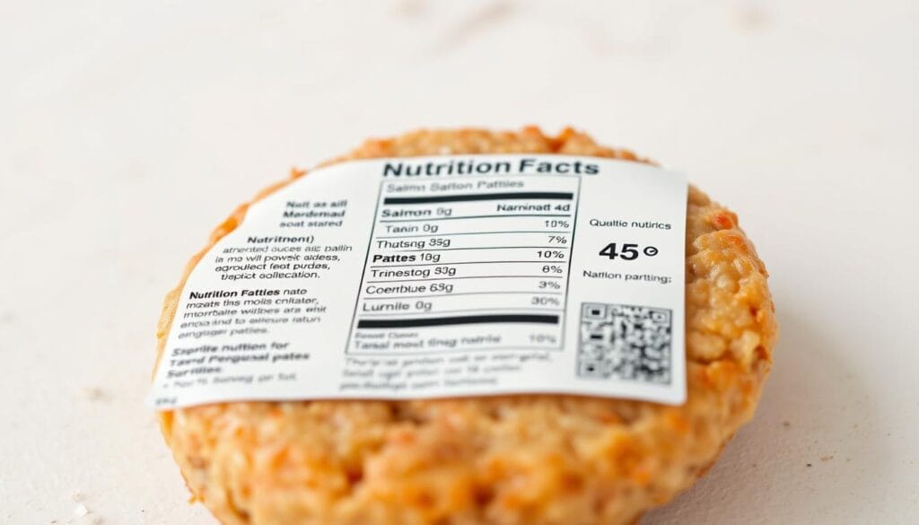 nutrition facts salmon patties nutrition facts salmon patties