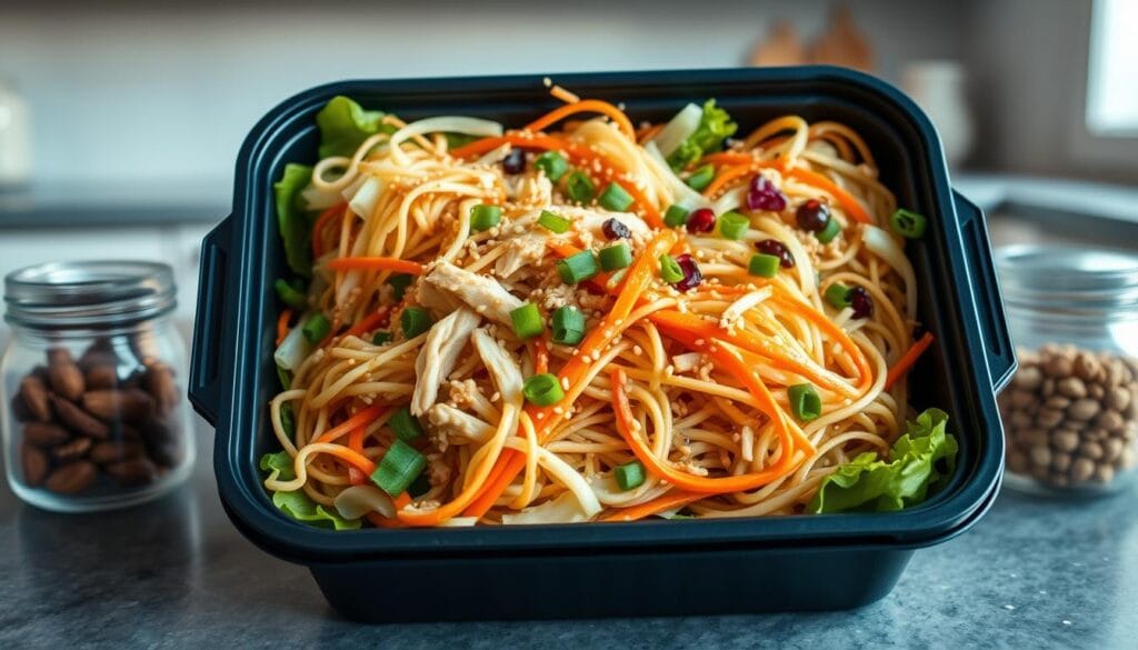ramen noodle salad meal prep ramen noodle salad meal prep