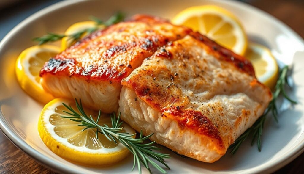 roasted salmon
