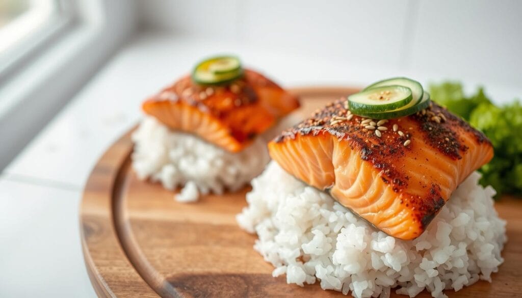 sushi baked salmon
