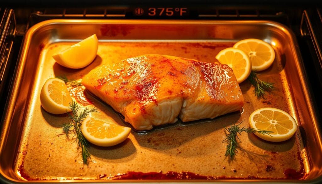 what temp to cook salmon in oven