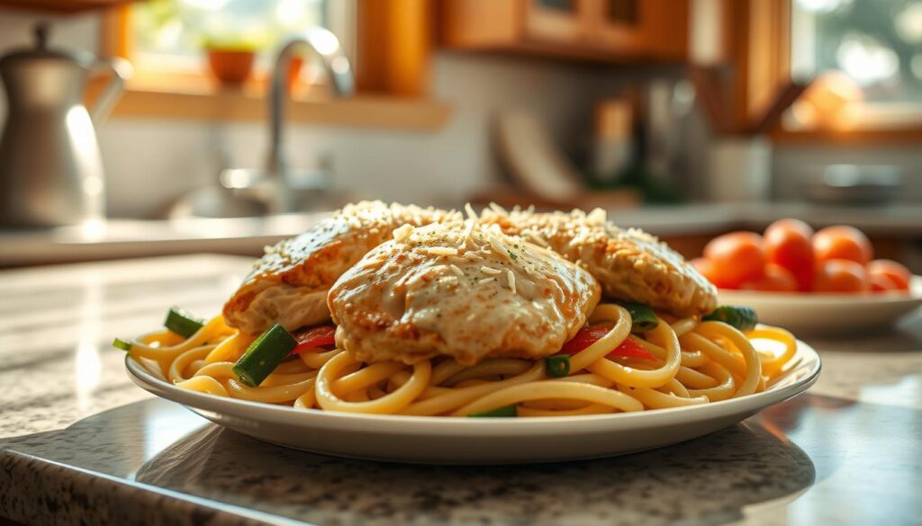 Marry Me Chicken Pasta Preparation