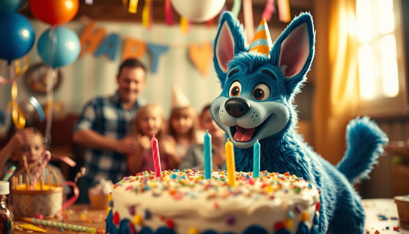 bluey birthday cakes