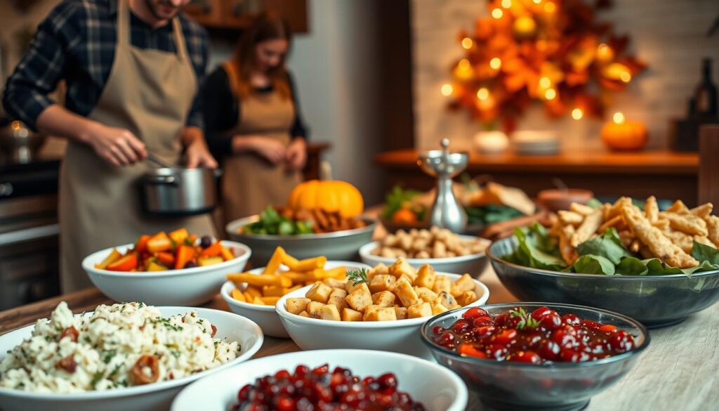 Thanksgiving recipes planned around limited oven time