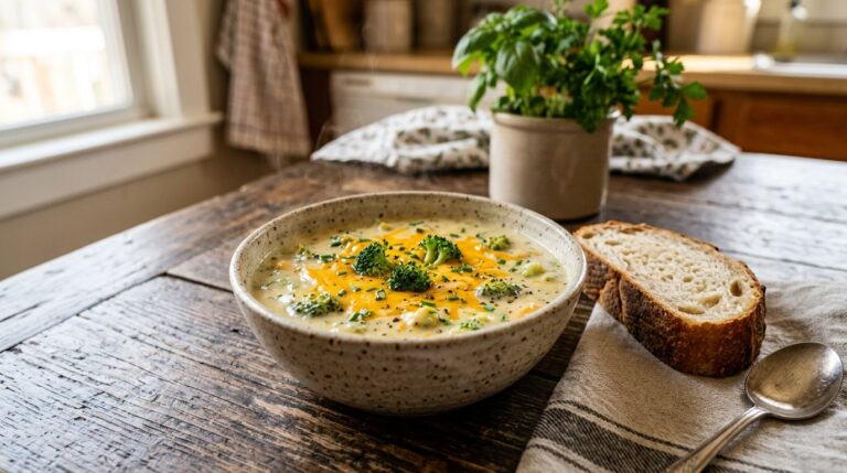 broccoli cheddar soup